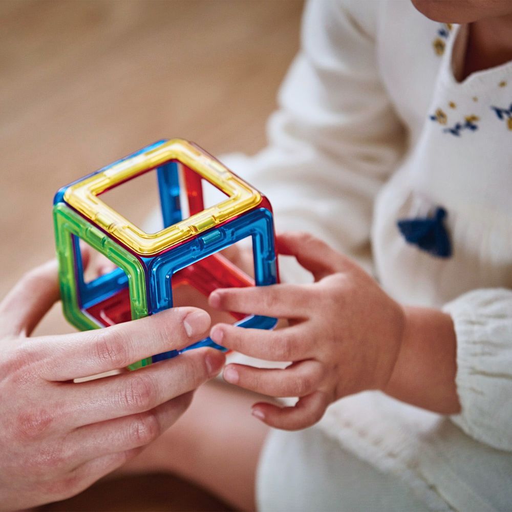 Magformers 14 Deler Basissett – Magnetiske Byggeleker for Kreativitet – Fra 3 År