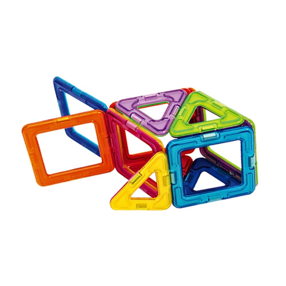 Magformers 14 Deler Basissett – Magnetiske Byggeleker for Kreativitet – Fra 3 År