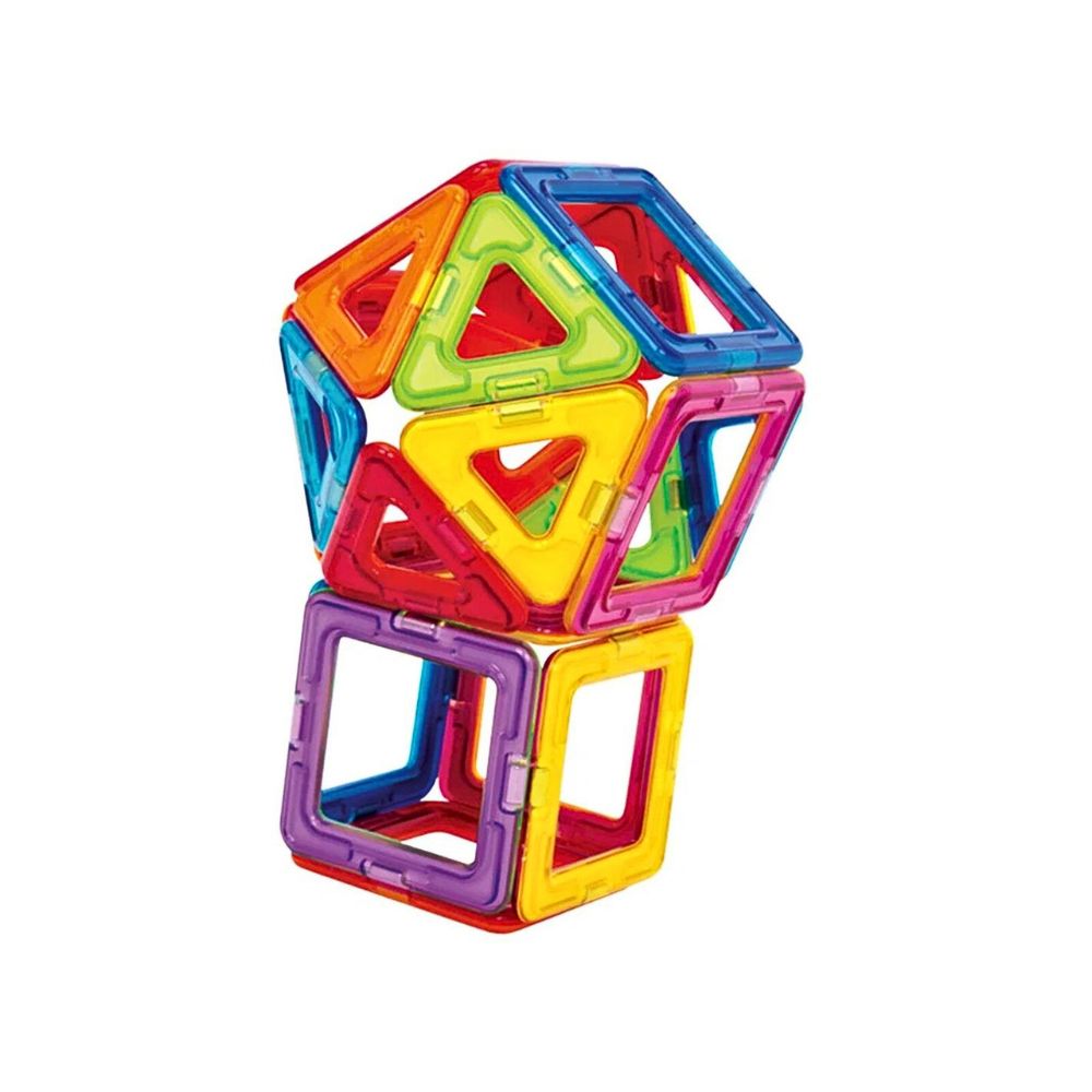 Magformers 14 Deler Basissett – Magnetiske Byggeleker for Kreativitet – Fra 3 År