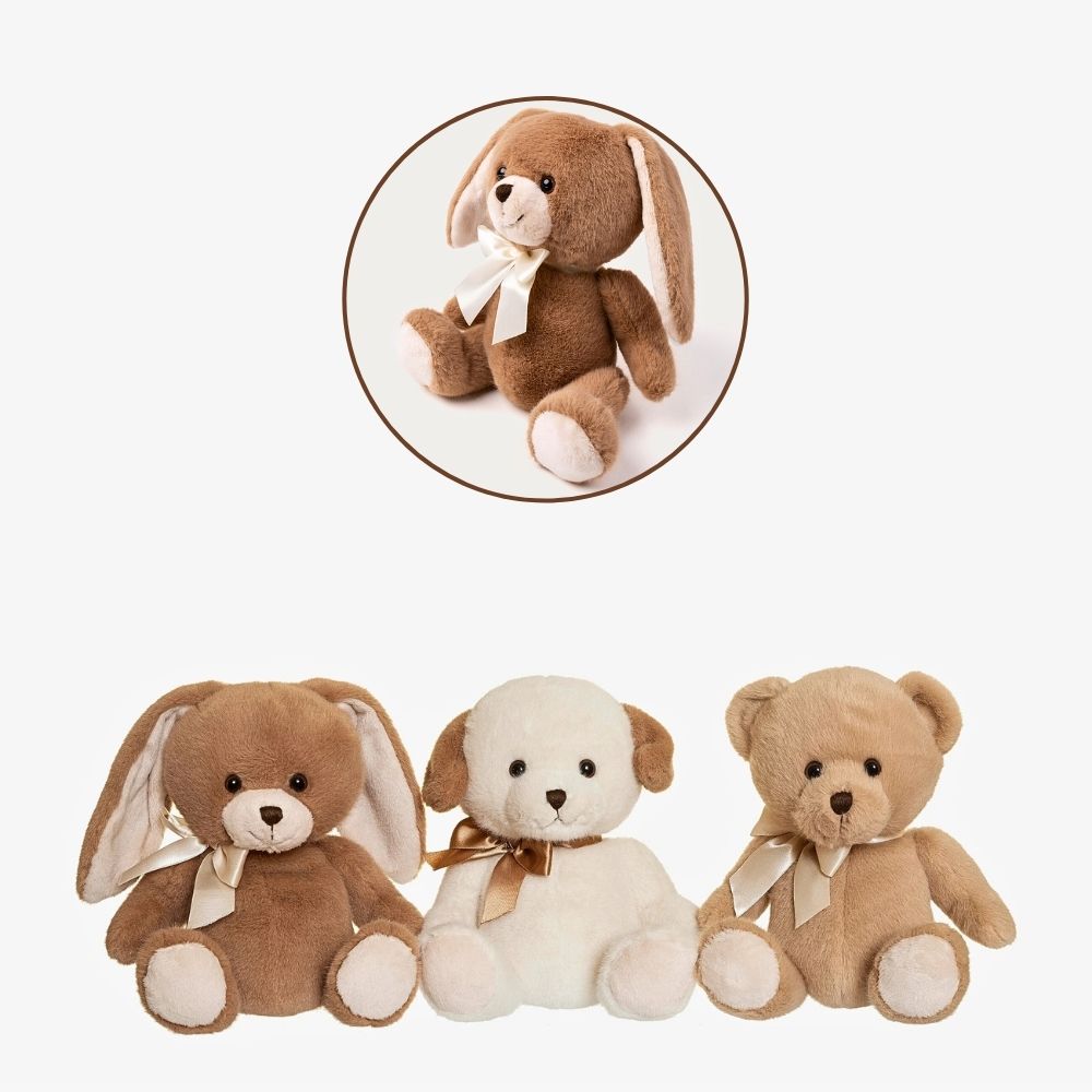 Teddykompaniet Bestiser Bianca Kanin (21cm) – Myk og Kosete Kosevenn – Fra 0 Måneder