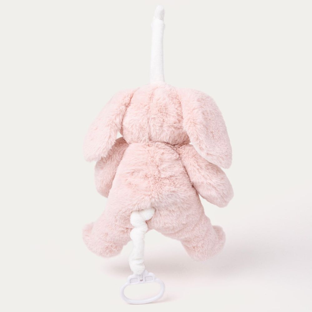 Teddykompaniet Lollan Spilledåse Rosa Kanin (27cm) – Beroligende Kosevenn – Fra 0 Måneder