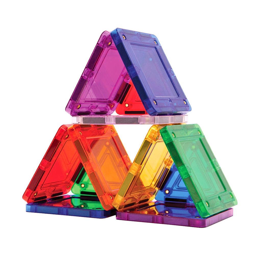 Tileblox Rainbow 20 Deler – Magnetisk Byggesett for STEM-Lek – Fra 3 År