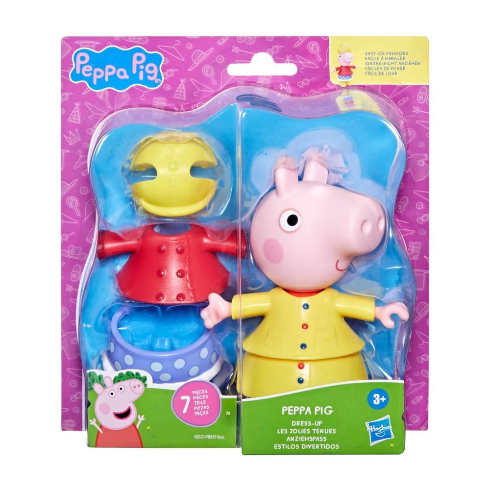 Peppa Gris & Venner Påkledningsfigur (15cm) Assortert – Kreativ Lek for Barn – Fra 3 År