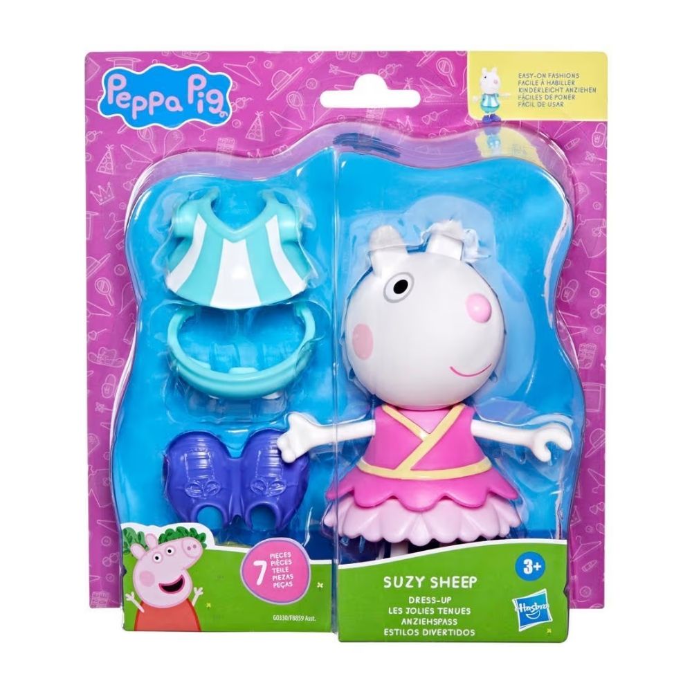 Peppa Gris & Venner Påkledningsfigur (15cm) Assortert – Kreativ Lek for Barn – Fra 3 År