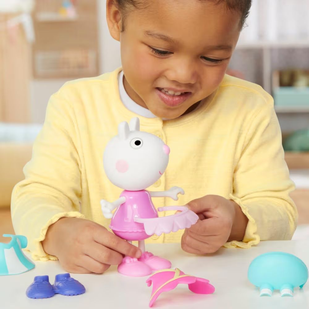Peppa Gris & Venner Påkledningsfigur (15cm) Assortert – Kreativ Lek for Barn – Fra 3 År