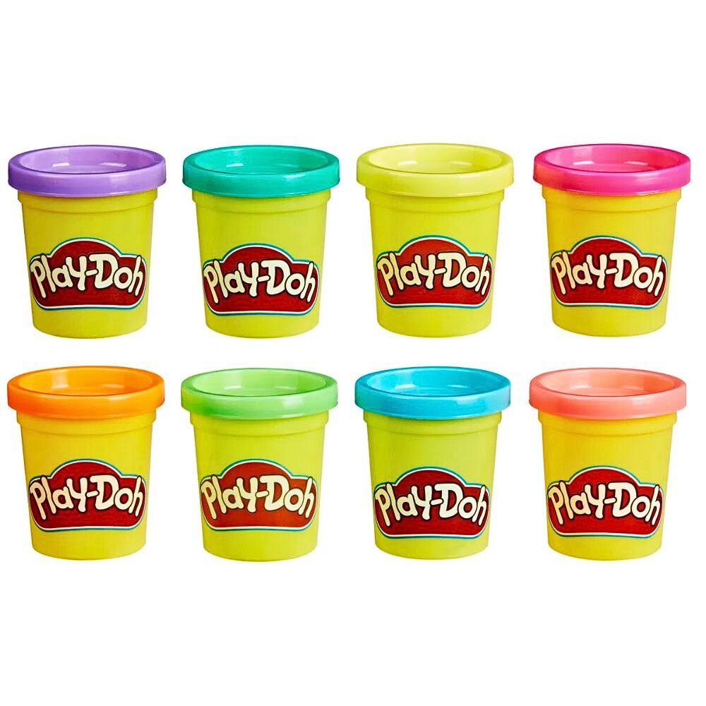 Play Doh 8-pk Modellermasse (448g) – Fargerik Kreativ Lek for Barn – Fra 24 Måneder