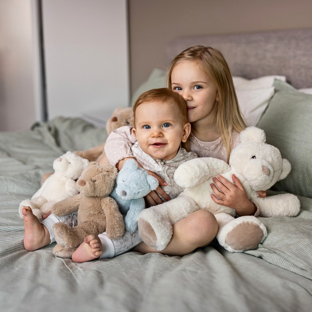 Teddykompaniet Sven Bamse (23cm) – Myk Blå Ecofriend Kosebamse – Fra 0 Måneder