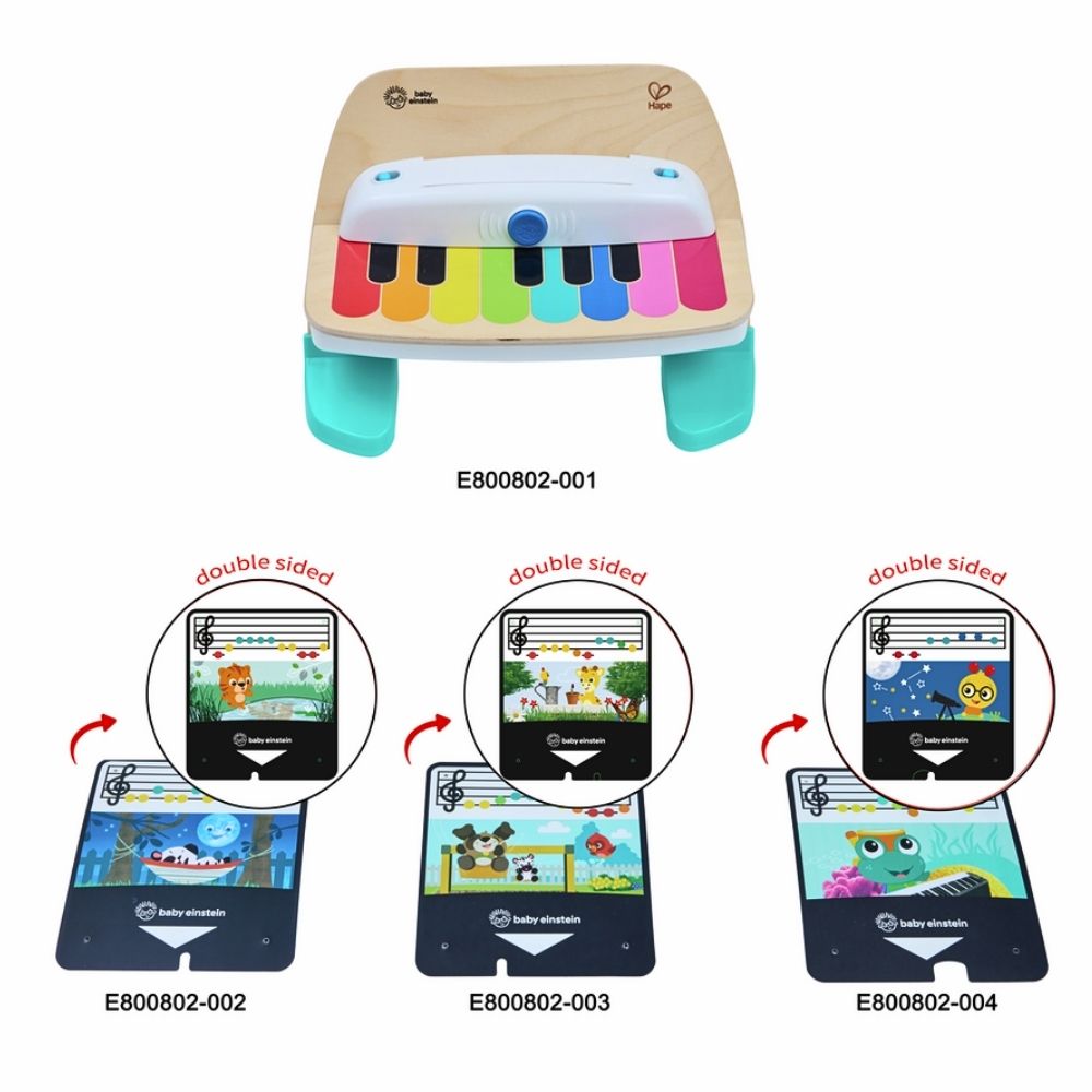Hape Baby Einstein Magic Touch Piano – Interaktiv Leke m/20 Melodier – Fra 6 Måneder