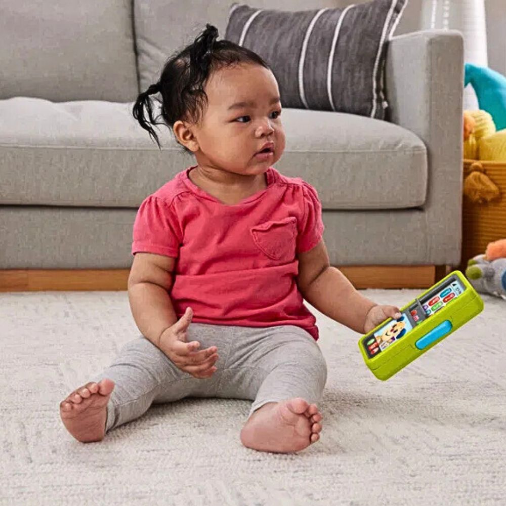 Fisher-Price Laugh & Learn Smarttelefon – Interaktiv Leketelefon for Baby – Fra 6 Måneder