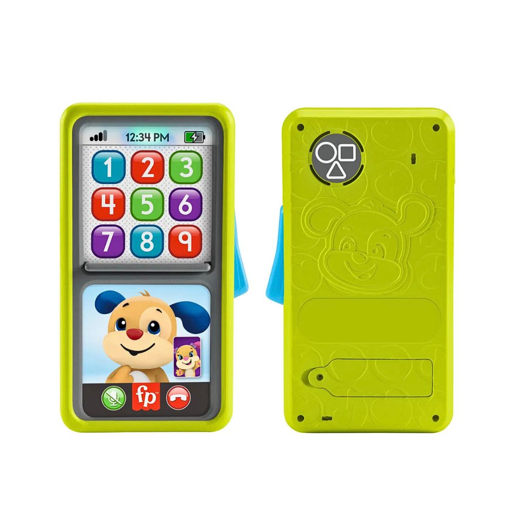 Fisher-Price Laugh & Learn Smarttelefon – Interaktiv Leketelefon for Baby – Fra 6 Måneder