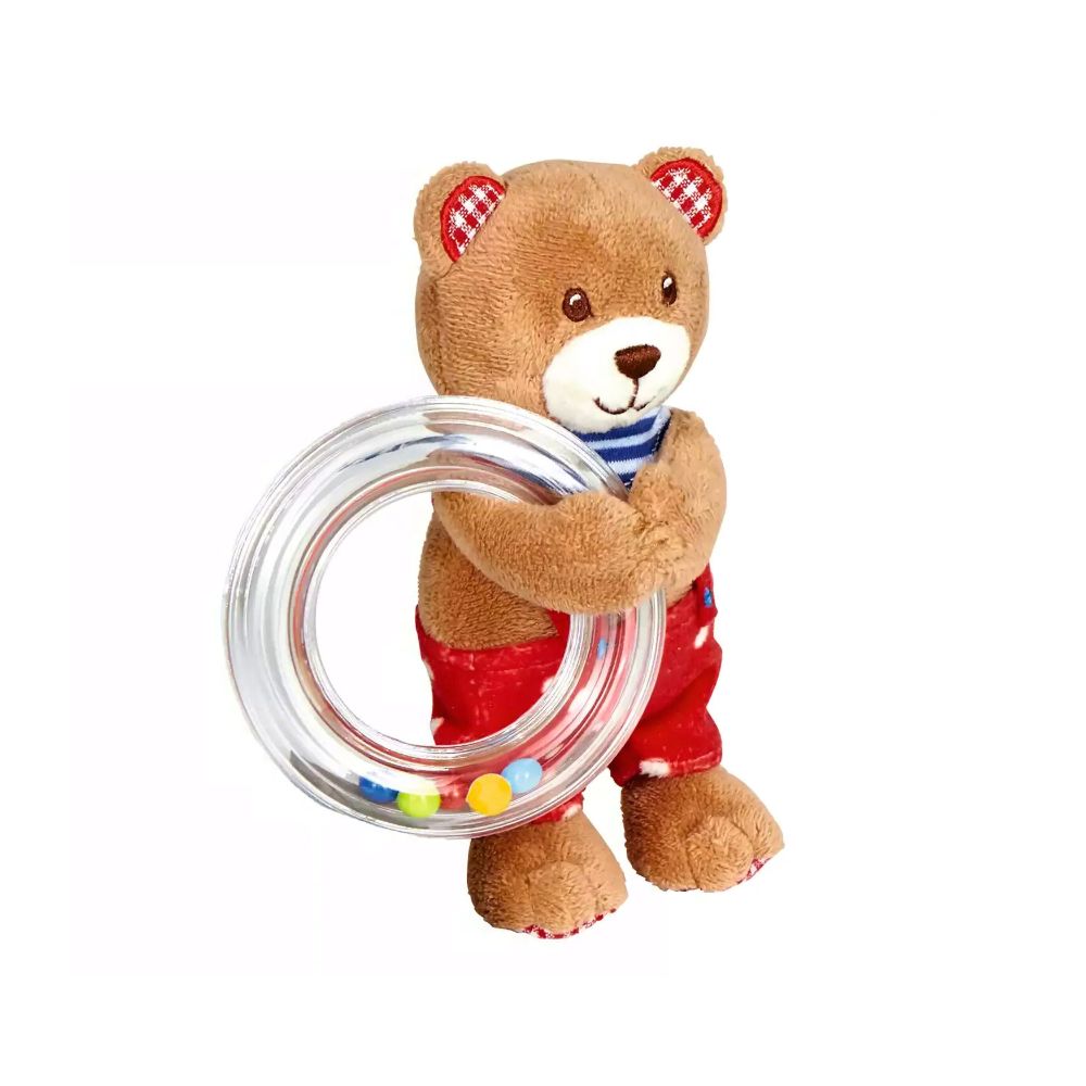 Spiegelburg Ringrangle Teddy BabyGlück – Myk Gripeleke & Rangle – Fra 0 Måneder