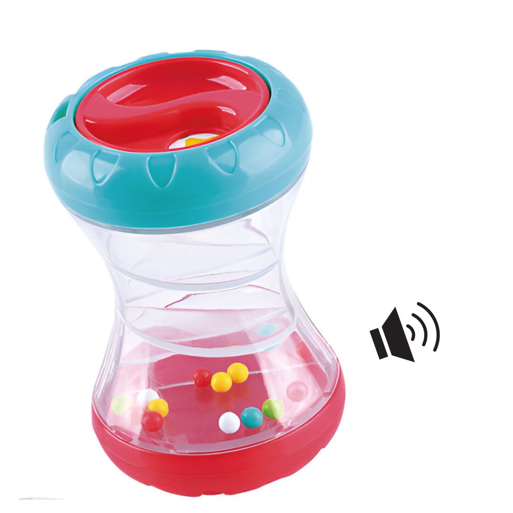 Happy Baby Sanserangle Music Shaker – Assortert Leke – Interaktiv Rangle – Fra 3 Måneder