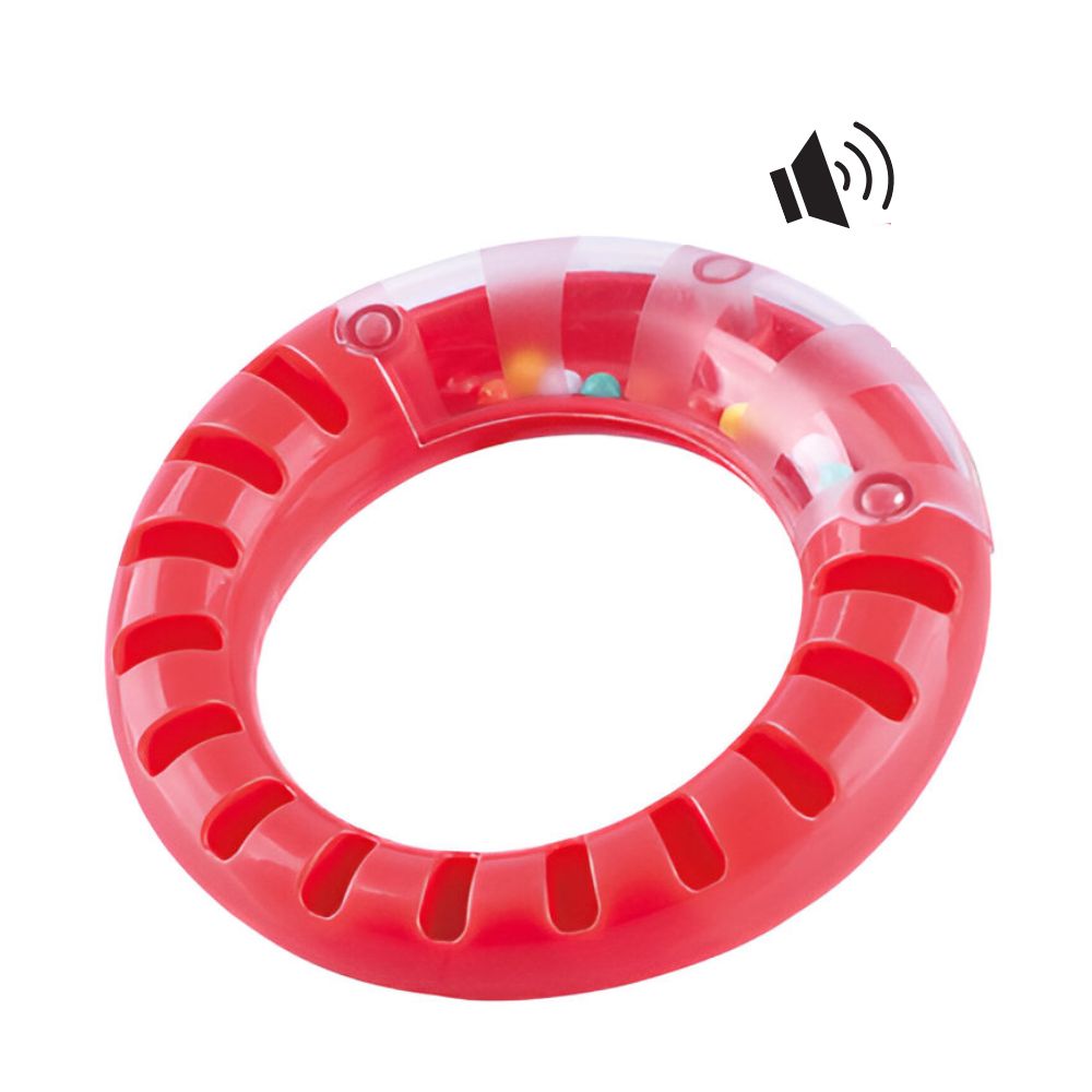 Happy Baby Sanserangle Music Shaker – Assortert Leke – Interaktiv Rangle – Fra 3 Måneder
