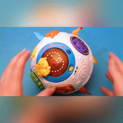 VTech Baby Krabbe- og Læreball – Interaktiv Leke med Lyd og Lys – Fra 6 Måneder
