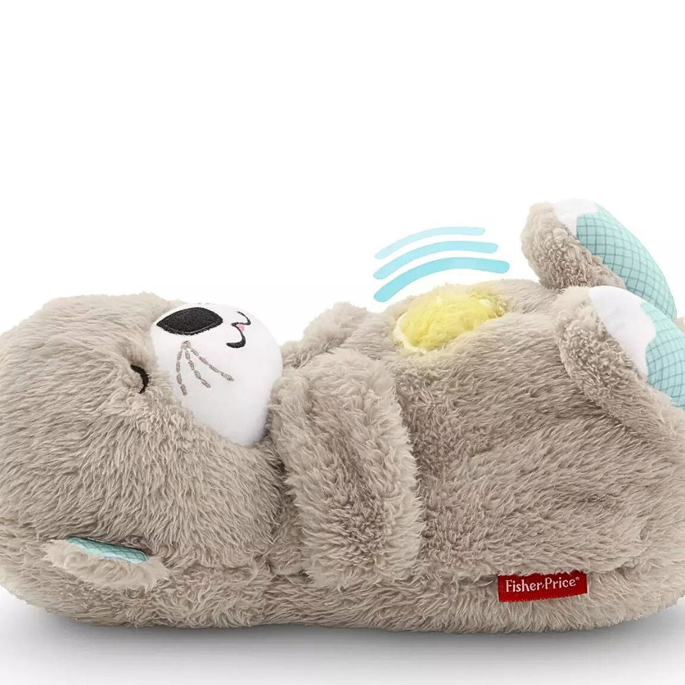 Fisher-Price Soothe 'n Snuggle Otter – Bamse med Musikk og Lys – Søvnhjelp for Babyer – Fra 0 Måneder