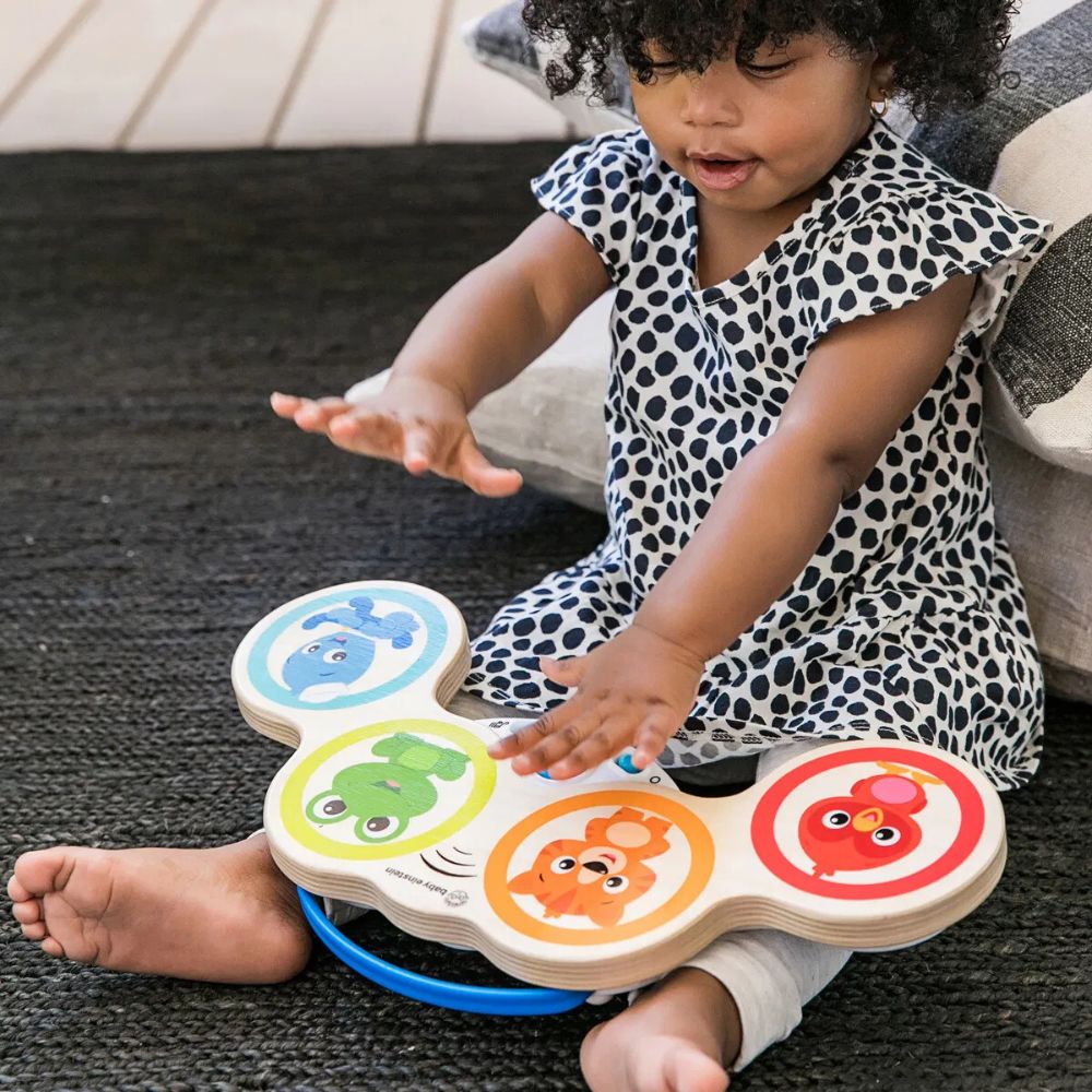 Hape Baby Einstein Magic Touch Trommer – Interaktiv Musikkleke – Fra 6 Måneder