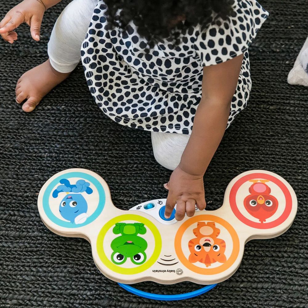Hape Baby Einstein Magic Touch Trommer – Interaktiv Musikkleke – Fra 6 Måneder