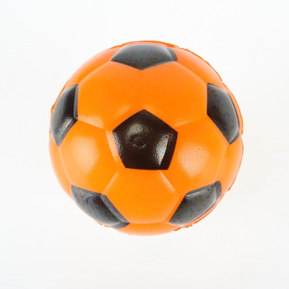 Myk Ball med Fotballmønster (10cm) – Perfekt Lekeball for Barn – Assortert