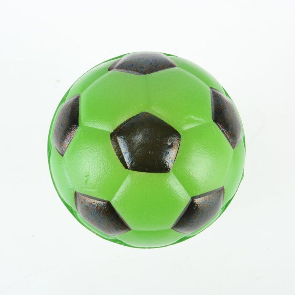 Myk Ball med Fotballmønster (10cm) – Perfekt Lekeball for Barn – Assortert
