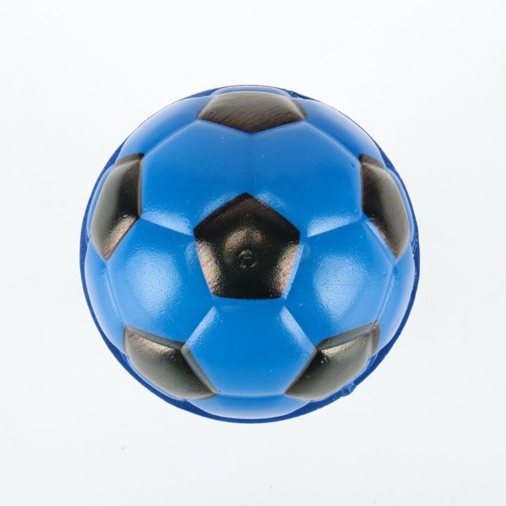 Myk Ball med Fotballmønster (10cm) – Perfekt Lekeball for Barn – Assortert