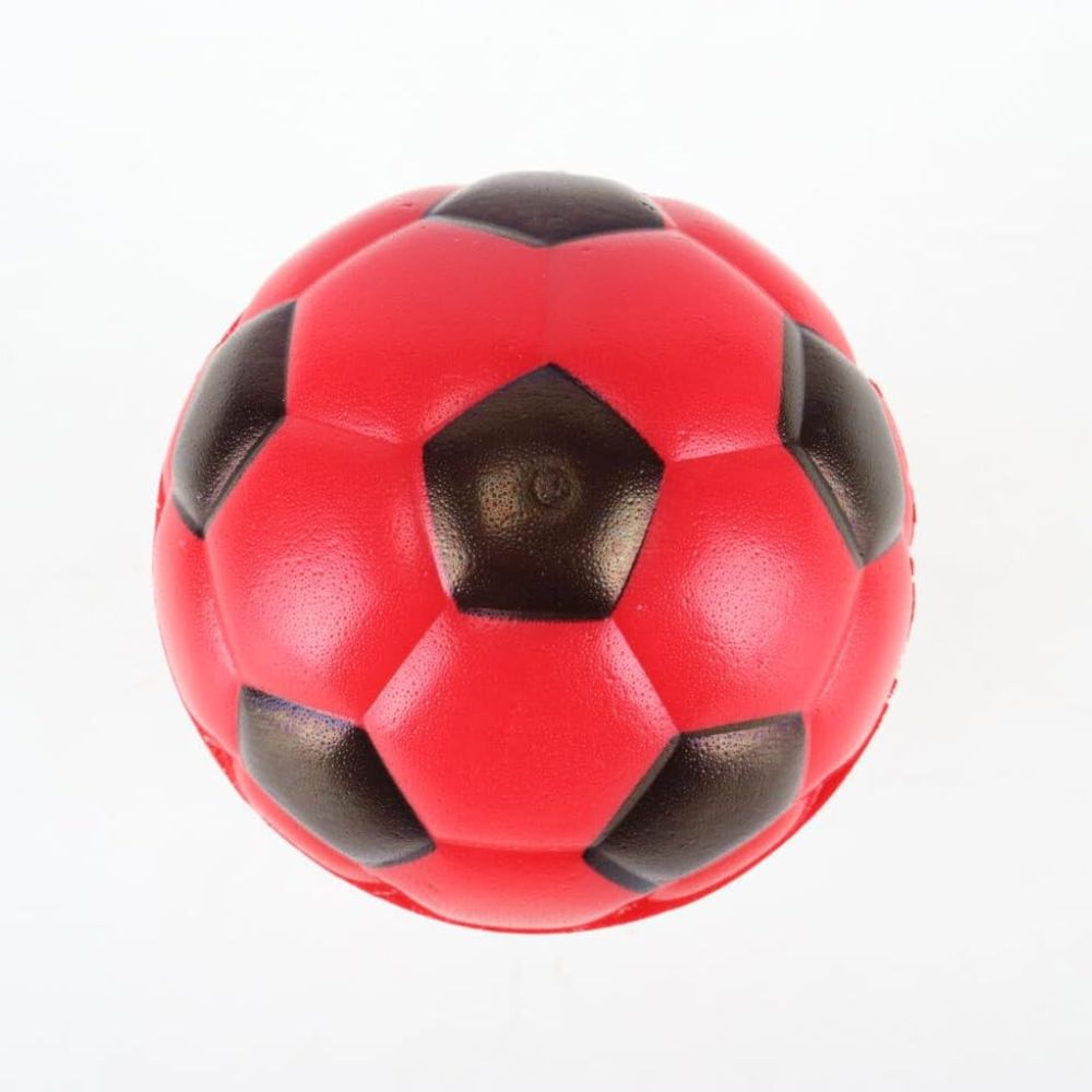 Myk Ball med Fotballmønster (10cm) – Perfekt Lekeball for Barn – Assortert