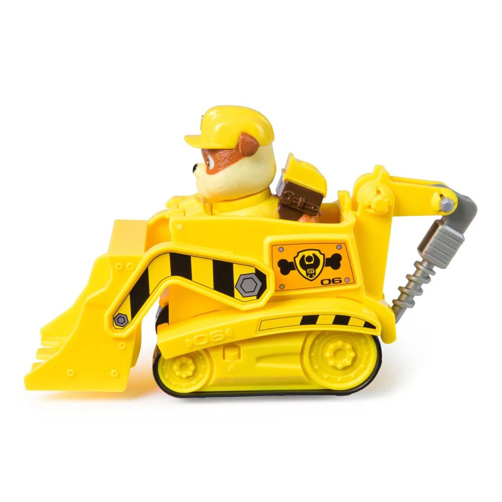 PAW Patrol Rubble Bulldoser – Basic Vehicle Serie 2.0 – Figur og Kjøretøy – Fra 3 År