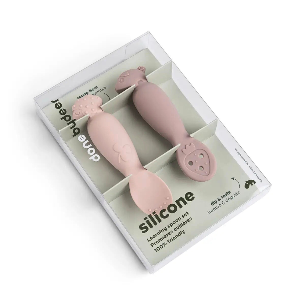 Rosa Babyskjeer med Myke Kanter og Enkelt Grep