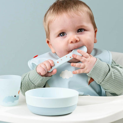 Done by Deer Blå Vanntett Smekke med Borrelås og Lomme - bilde 4