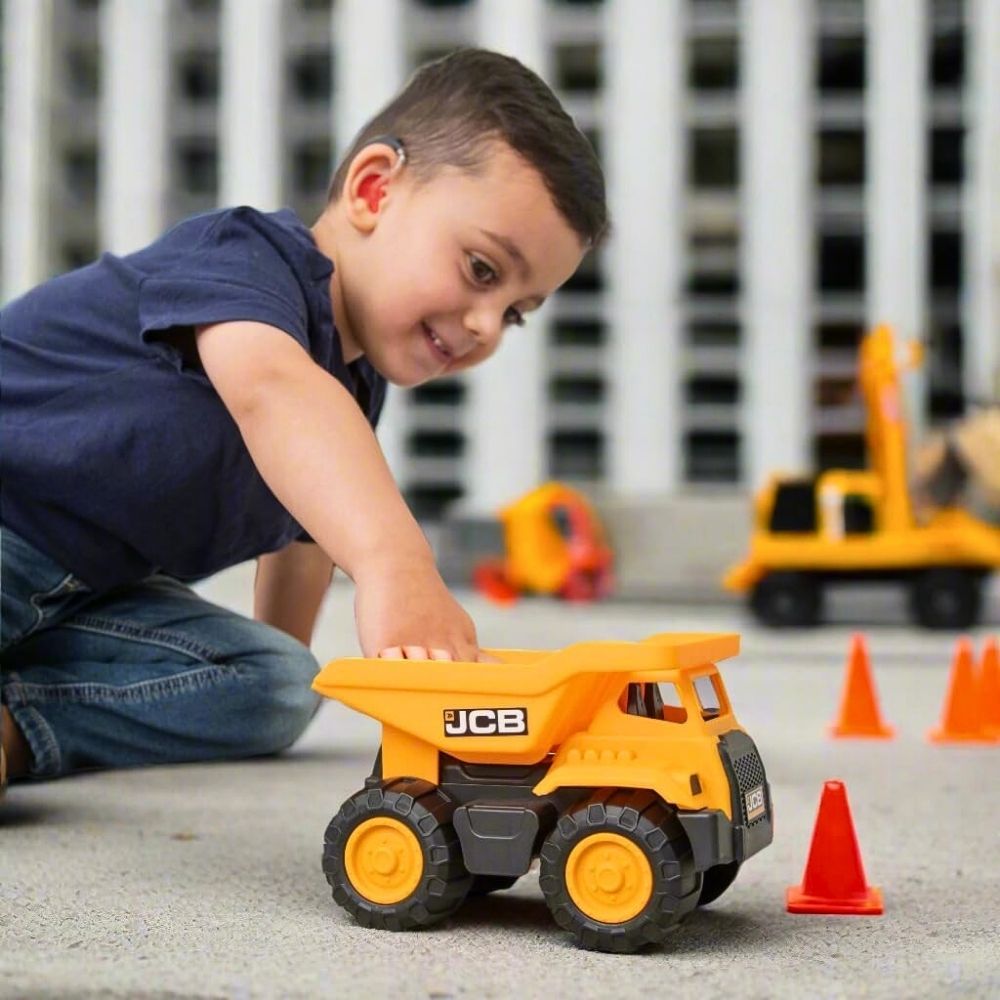 Teamsterz Solid JCB Lastebil Dumper med Tipp (36 cm) - bilde 3