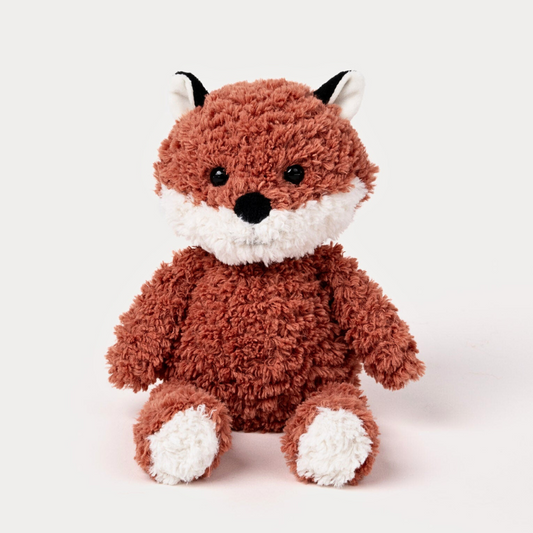 Teddykompaniet Retro Pals Rev i Rustrødt (30cm) – Sjarmerende Kosevenn – Fra 0 Måneder