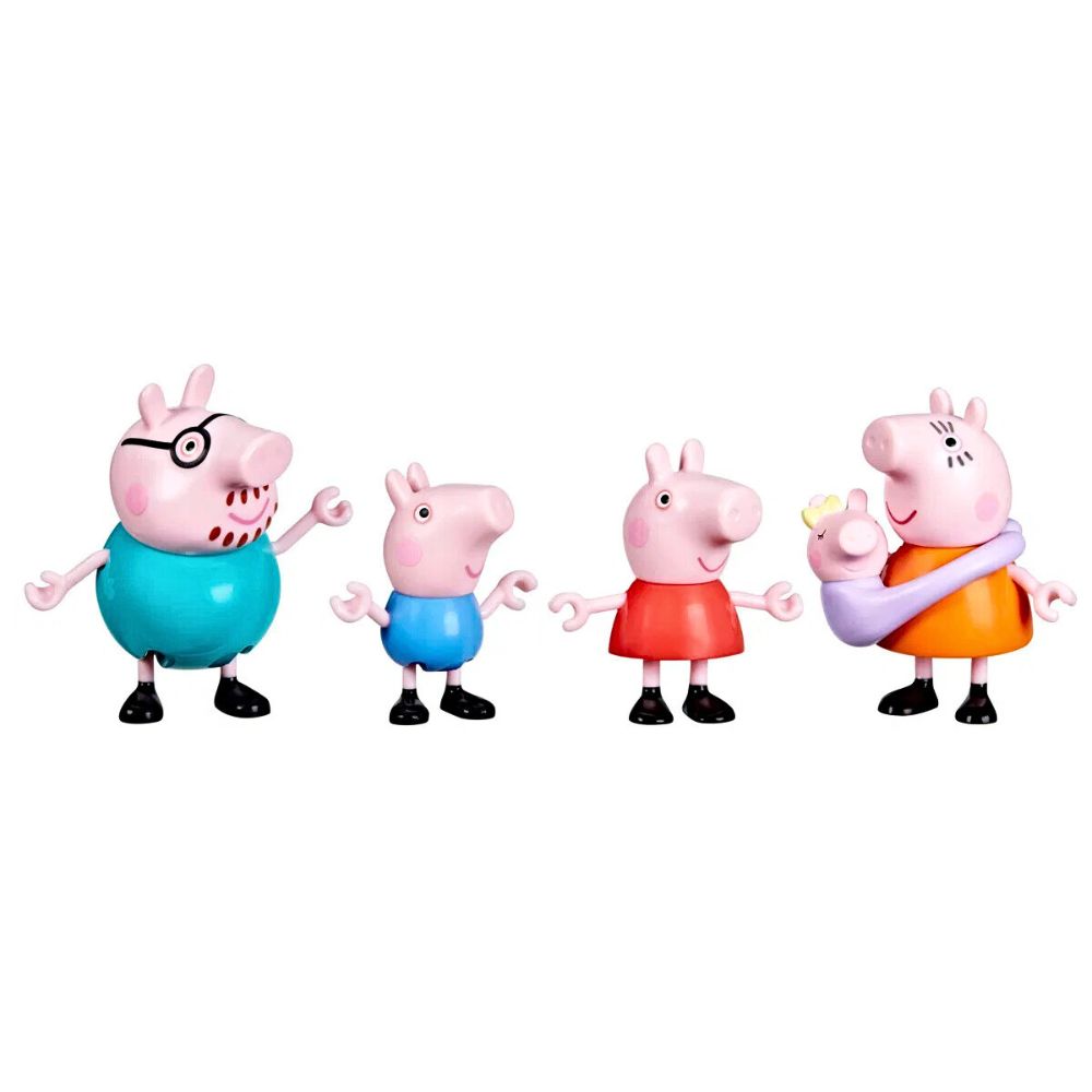 Peppa Pig Peppa Gris Familiepakke med Baby Evie (5 figurer) - bilde 3