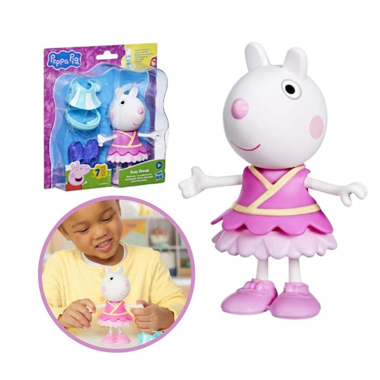 Peppa Gris & Venner Påkledningsfigur (15cm) Assortert – Kreativ Lek for Barn – Fra 3 År