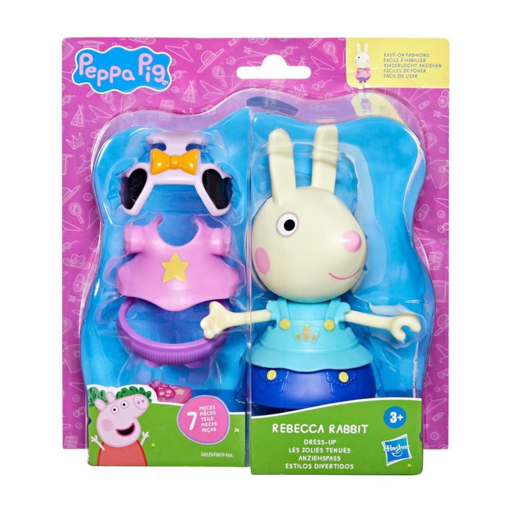 Peppa Gris & Venner Påkledningsfigur (15cm) Assortert – Kreativ Lek for Barn – Fra 3 År