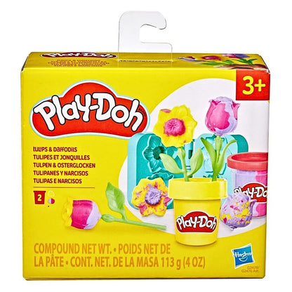 Play-Doh Lil Flowers Blomstersett – Kreativ Modellermasse for Barn – Fra 3 År
