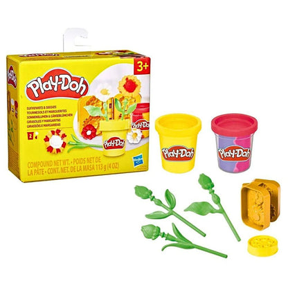 Play-Doh Lil Flowers Blomstersett – Kreativ Modellermasse for Barn – Fra 3 År