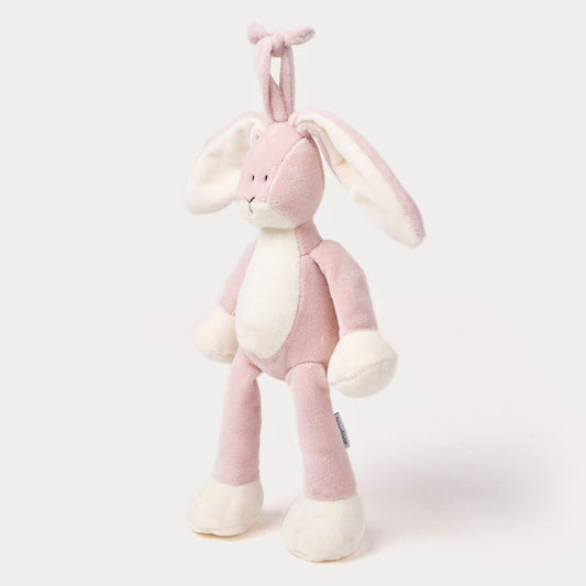 Teddykompaniet Diinglisar Spilledåse Kanin (25cm) – Myk Tåkerosa Kosevenn & Søvnhjelp – Fra 0 Måneder
