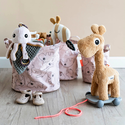 Aktivitetsleke Rosa Sensorisk Manet med Rangle og Speil