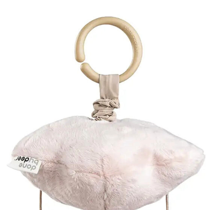 Musikkmobil i Powder Rosa med Over the Rainbow Melodi