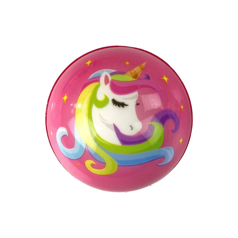 Soft Balls Sprettball med Enhjørning motiv (10 cm) Assortert - detaljbilde