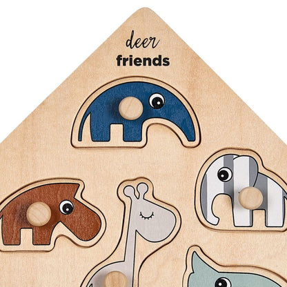 Knottepuslespill med 7 Brikker Som Styrker Logikk