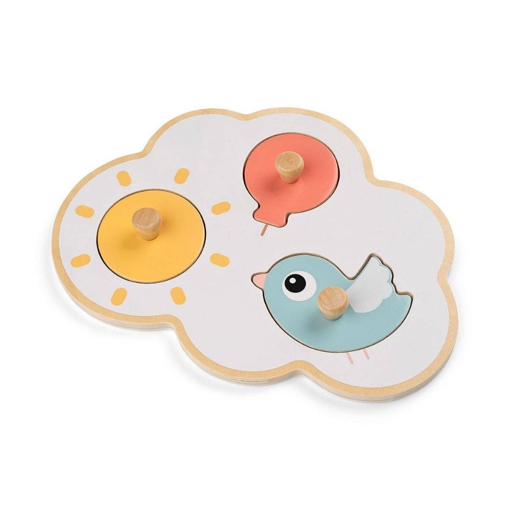 Første Knottepuslespill For Lek og Motorikk