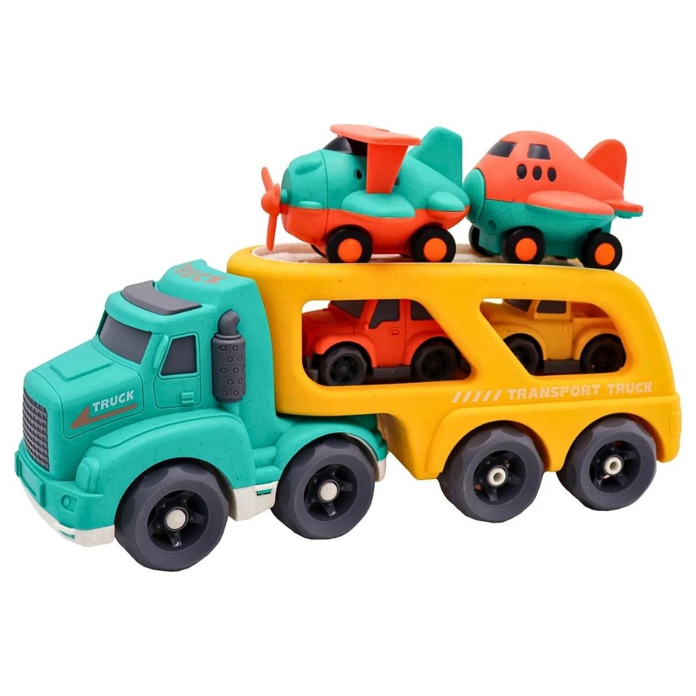 Bioplastic Transporter Lekesett med Fly og Biler (35cm) - bilde 3