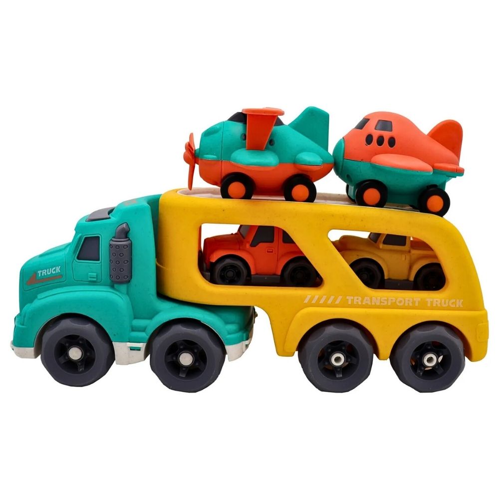 Bioplastic Transporter Lekesett med Fly og Biler (35cm) - bilde 4