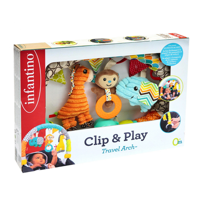 Clip & Play Vognrangle Fleksibel Aktivitetsbue for Baby
