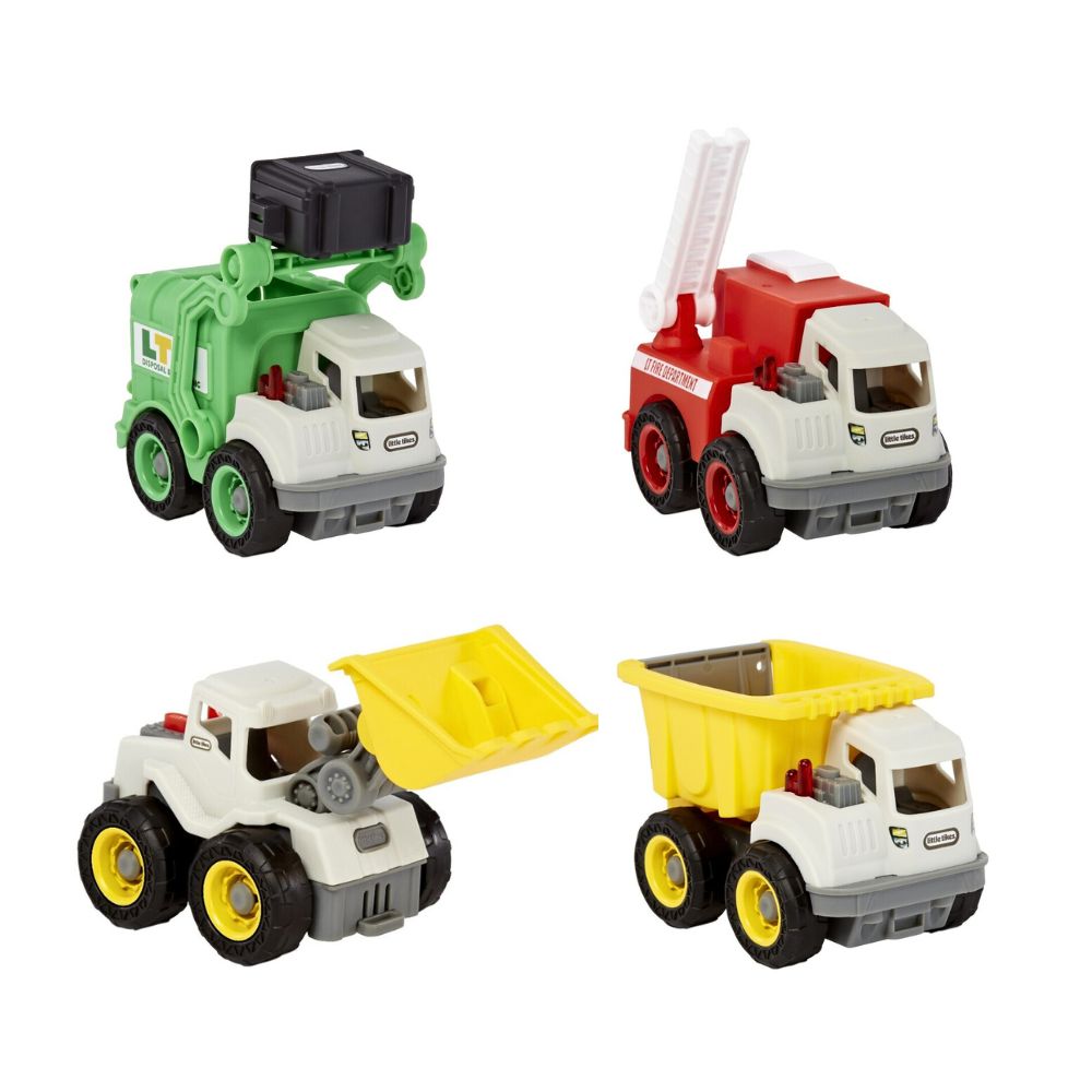 Little Tikes Dirt Diggers Robuste Arbeidsbiler for Inne- og Utelek (Assortert) - bilde 4