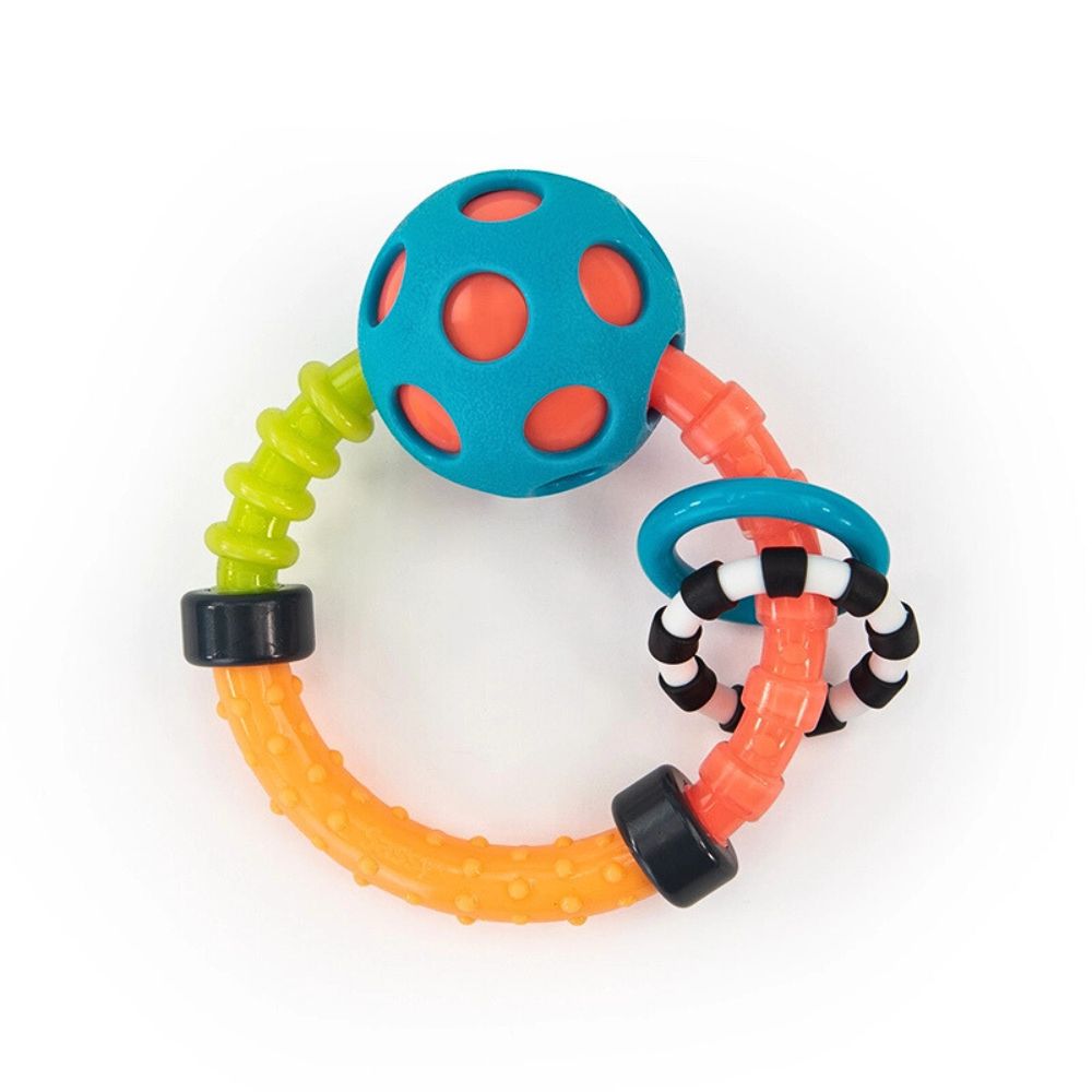 Sassy Baby Fleksibel Ring Rangle For Sanseutvikling - detaljbilde