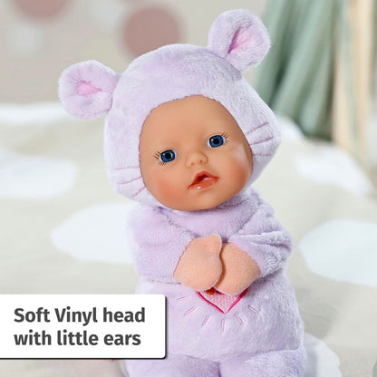 Baby Born Myk Funny Mouse Dukke med Fingerdukkelomme (26 cm) - bilde 11