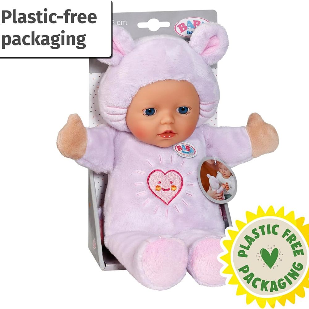 Baby Born Myk Funny Mouse Dukke med Fingerdukkelomme (26 cm) - bilde 12