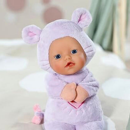 Baby Born Myk Funny Mouse Dukke med Fingerdukkelomme (26 cm) - bilde 3