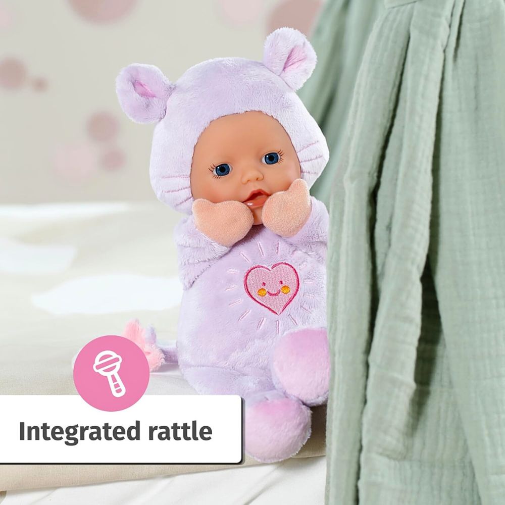 Baby Born Myk Funny Mouse Dukke med Fingerdukkelomme (26 cm) - bilde 9